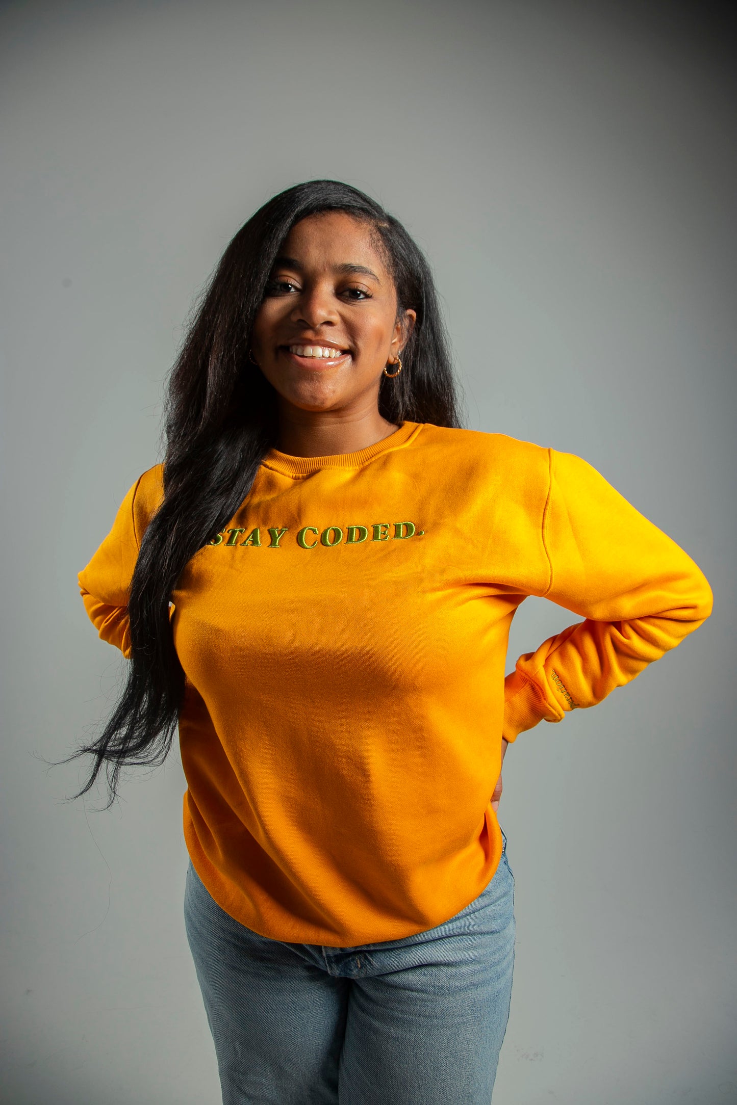 The Stay Coded Crewneck