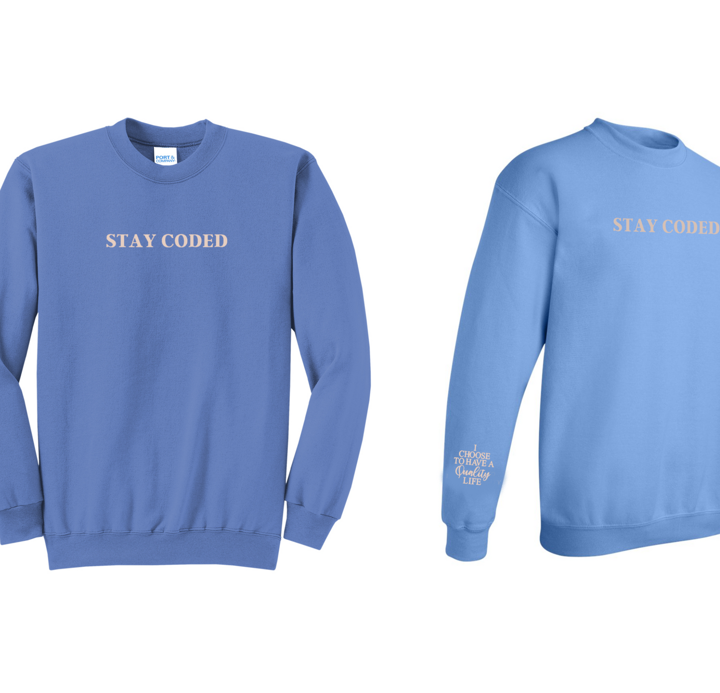 Stay Coded Crewnecks